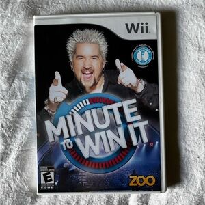 Wii minute to win it game
